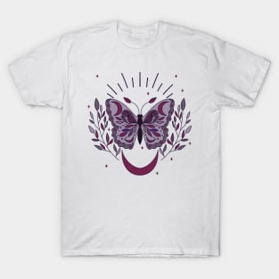 Purple Butterfly T-Shirt